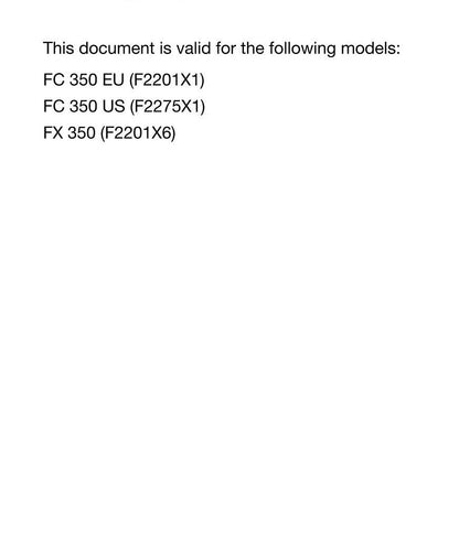Husqvarna 2024 - FC FX 350 - Service Workshop Repair Manual