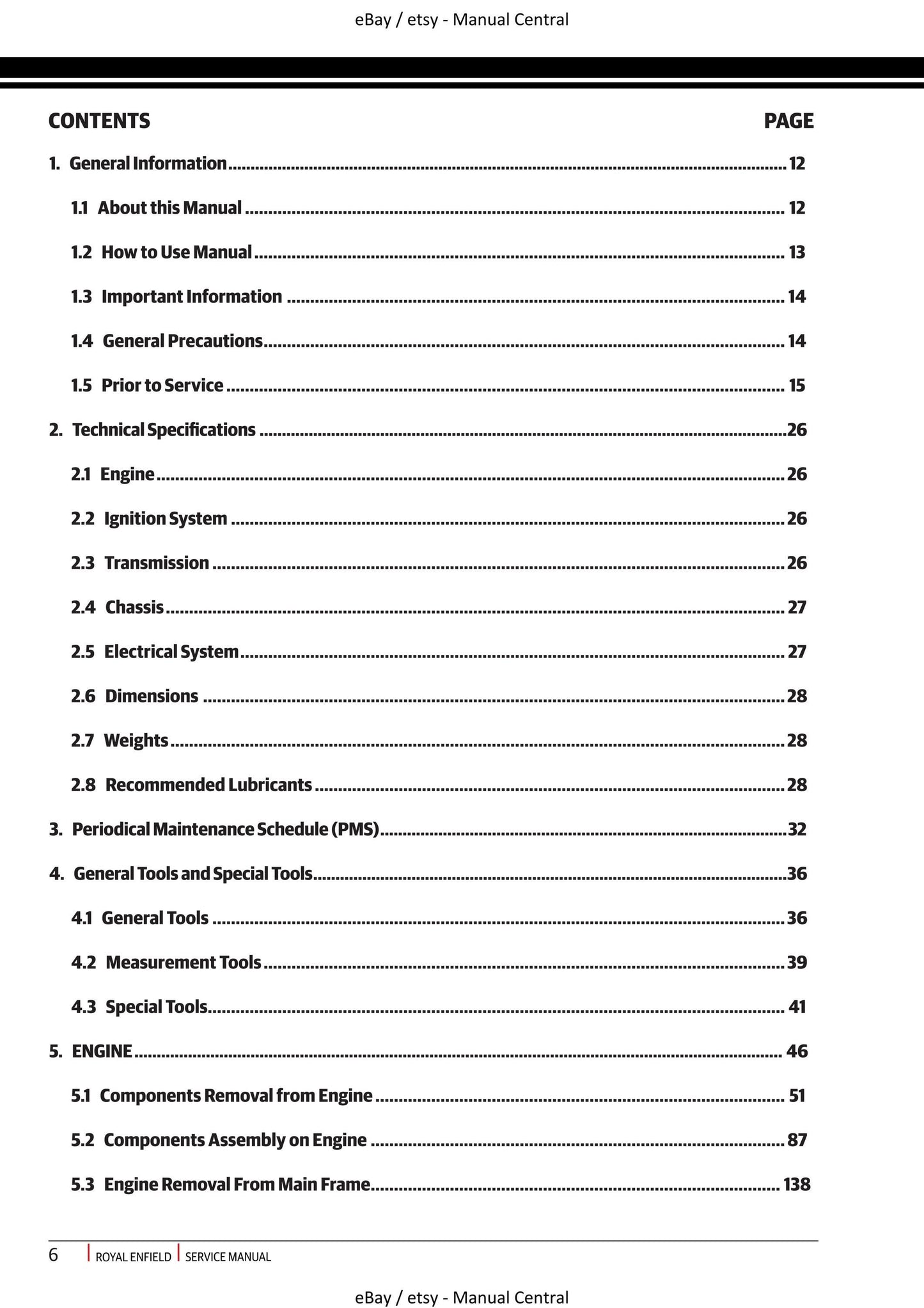 Royal Enfield - Continental GT 650 Twin - Interceptor 650 Twin - Workshop Service Repair Manual - 2018 Edition