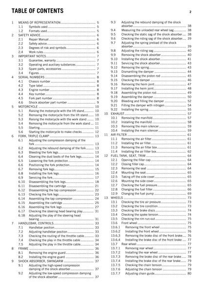 KTM 2011 - 690 Enduro R Eu Aus Uk Usa - Service Workshop Repair Manual