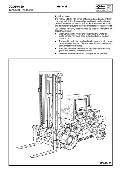 Kalmar Technical Handbook - DCD90-180 DCD70-32E3 70-40E5
