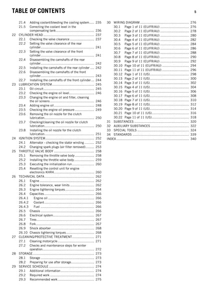 KTM 2014 - 1290 Super Duke R - Service Workshop Repair Manual