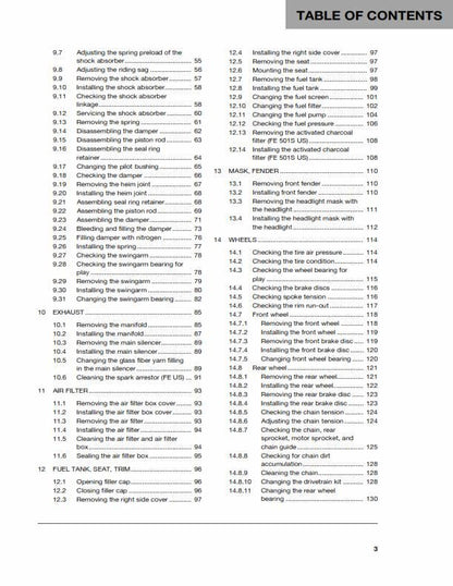 Husqvarna 2015 - FE 450 501 S - Service Workshop Repair Manual
