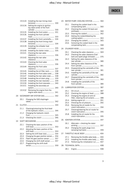 KTM 2021 - 1290 Super Adventure R - Service Workshop Repair Manual