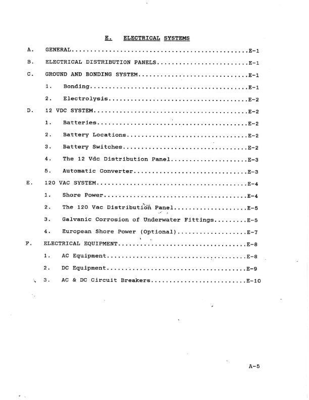 Bertram 286 - Owners Manual