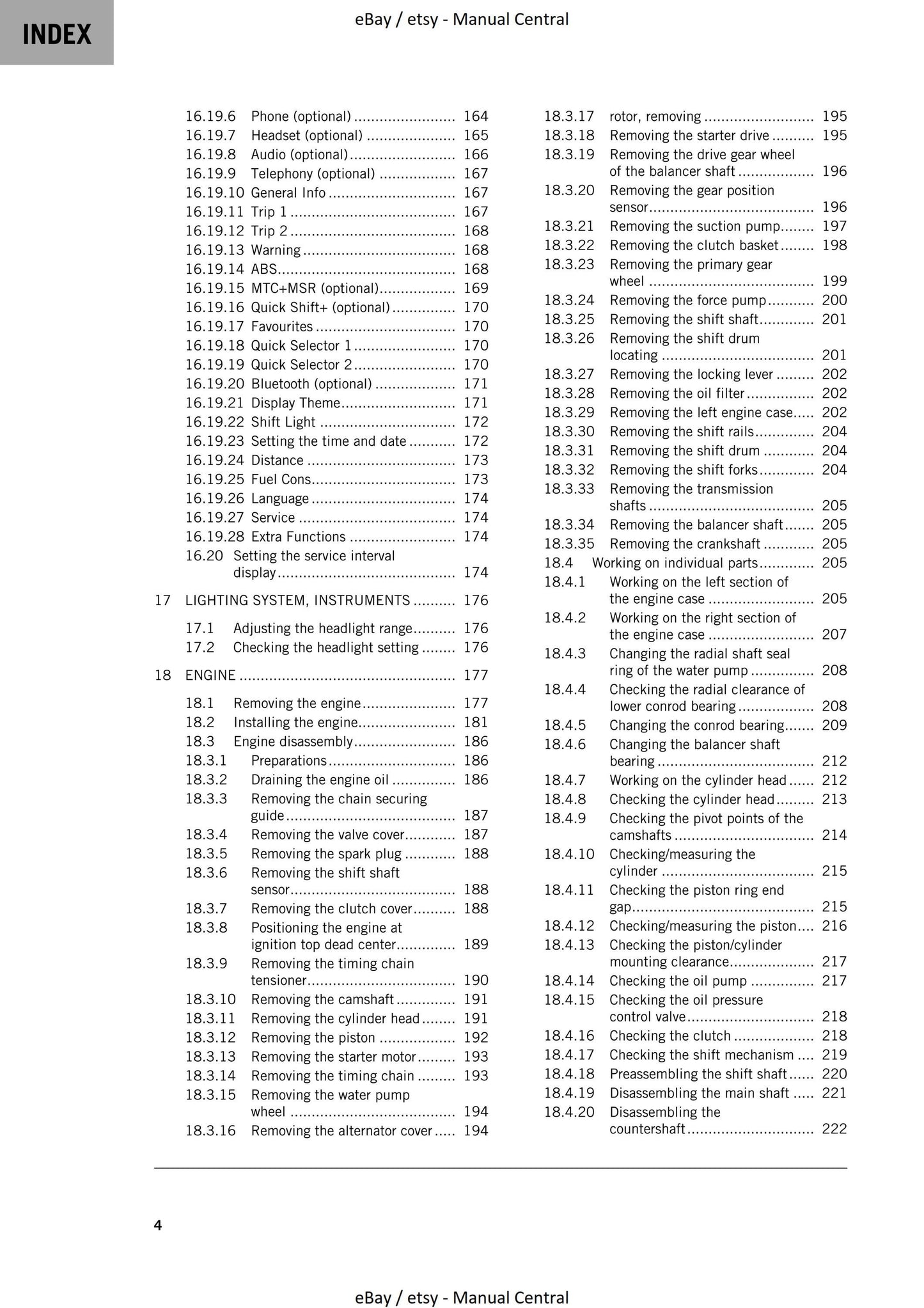 KTM 2023 - 390 Adventure - Service Workshop Repair Manual