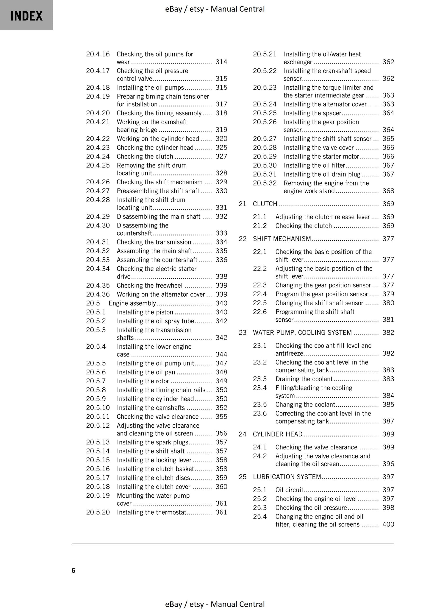 KTM 2023 - 890 Adventure R - Service Workshop Repair Manual