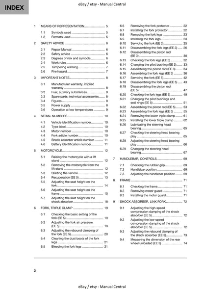 Husqvarna 2023 - EE 3 5 - Service Workshop Repair Manual