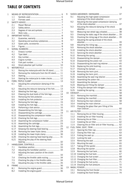 KTM 2012 - Freeride 350 - Service Workshop Repair Manual