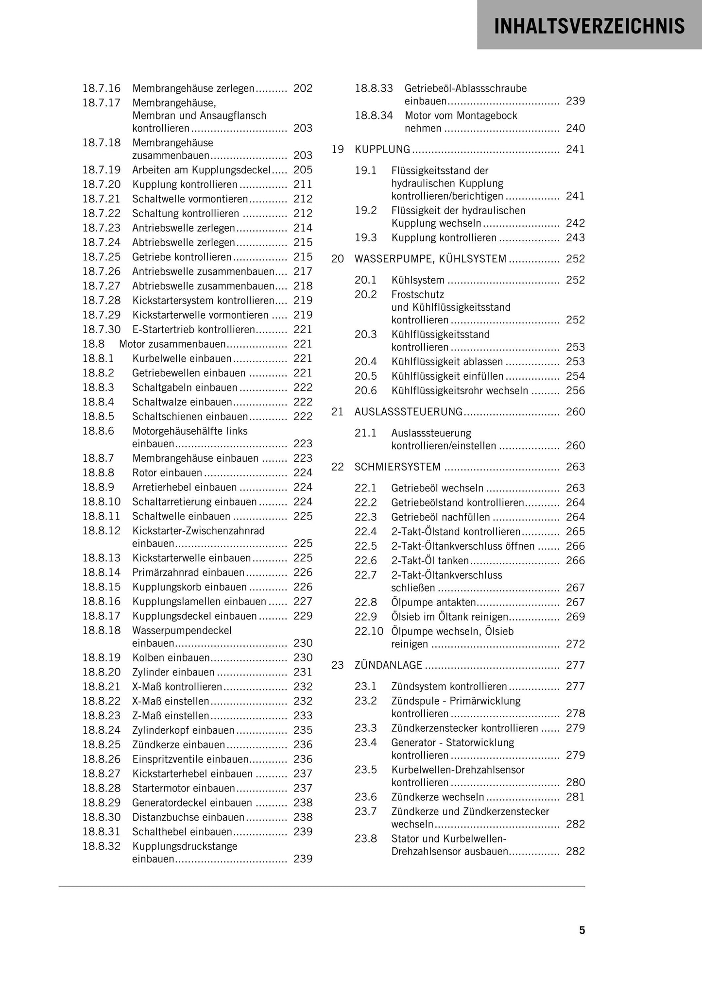 German Language - KTM 2020 - 150 Exc Xc-w Tpi - Reparaturanleitung - Service Workshop Repair Manual