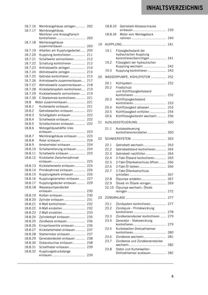 German Language - KTM 2020 - 150 Exc Xc-w Tpi - Reparaturanleitung - Service Workshop Repair Manual