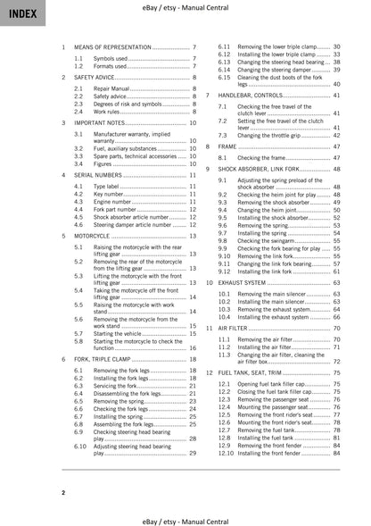 KTM 2023 - 790 Duke & L - Service Workshop Repair Manual
