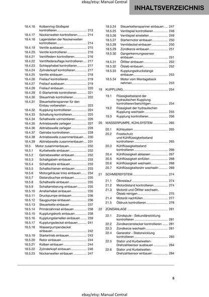 German Language - Husqvarna 2023 - FE 350 350s Heritage - Reparaturanleitung