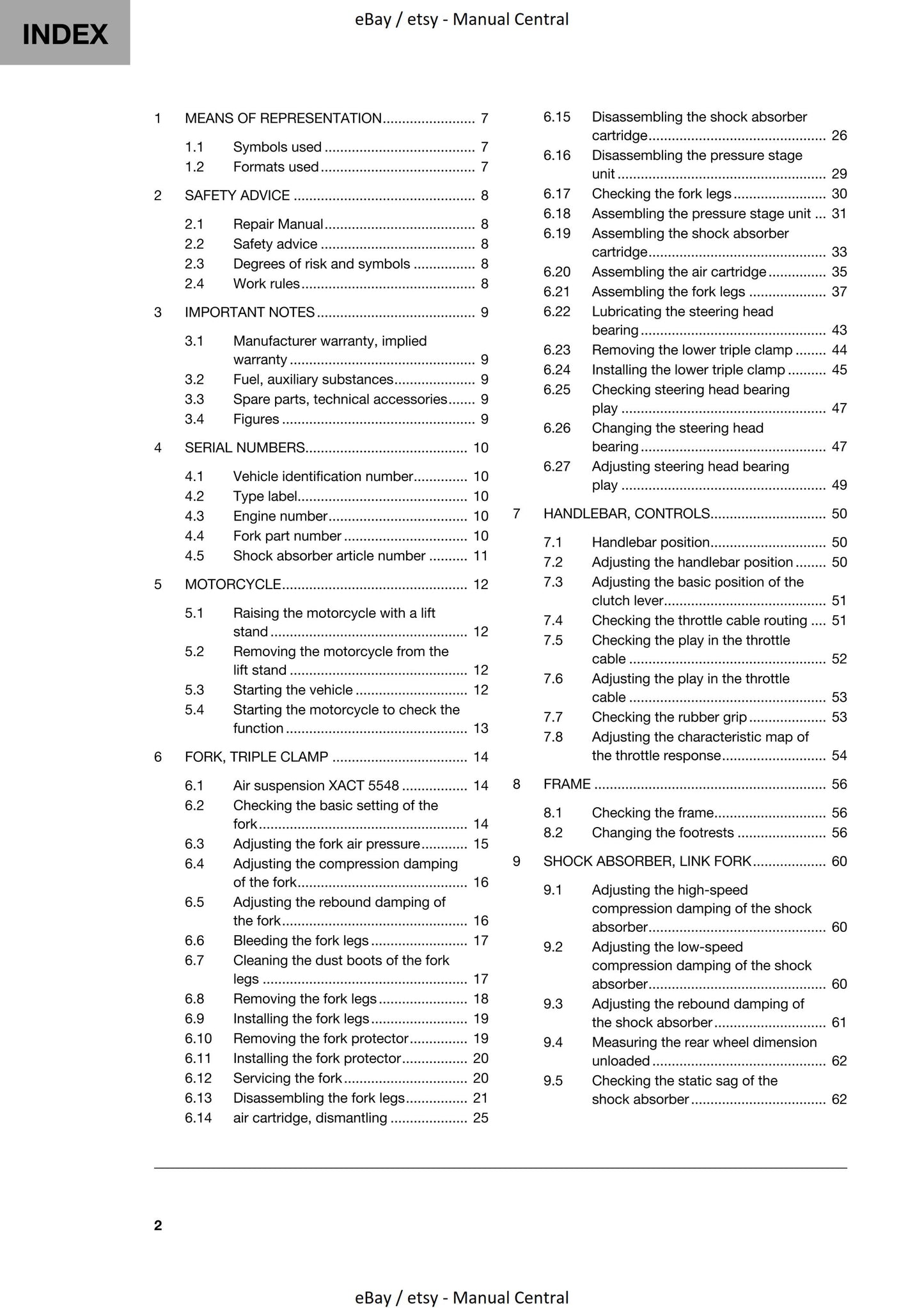 Husqvarna 2020 - TX 300i - Workshop Service Repair Manual