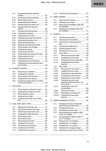 Husqvarna 2021 - FE 250 - Workshop Service Repair Manual