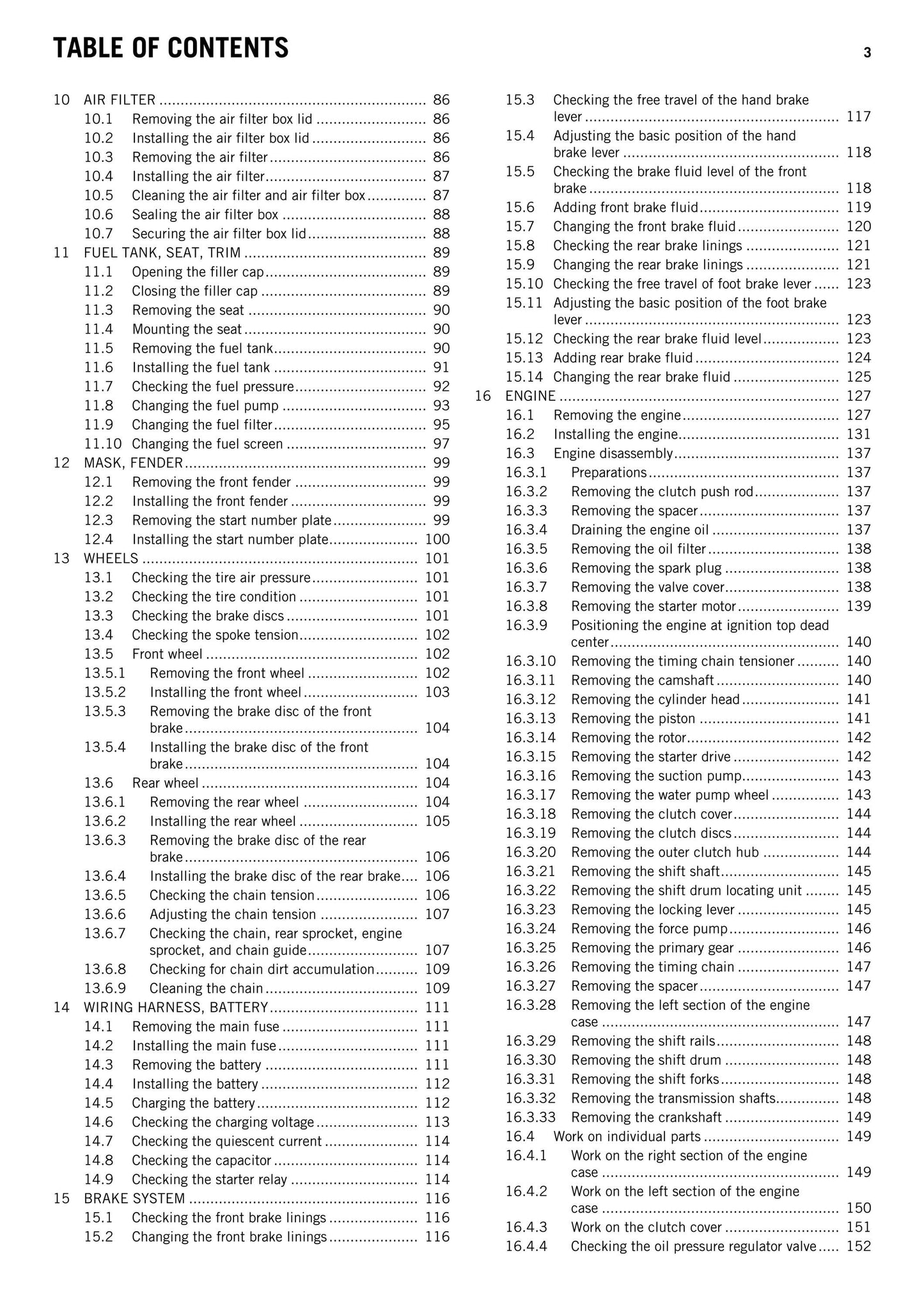 KTM 2014 - 350 SX-F XC-F - Service Workshop Repair Manual