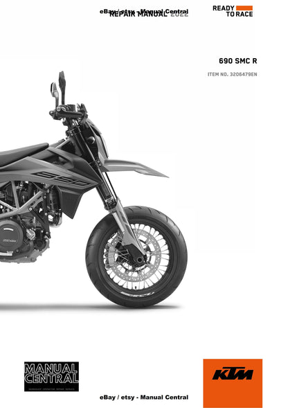 KTM 2022 - 690 SMC R US - Service Workshop Repair Manual