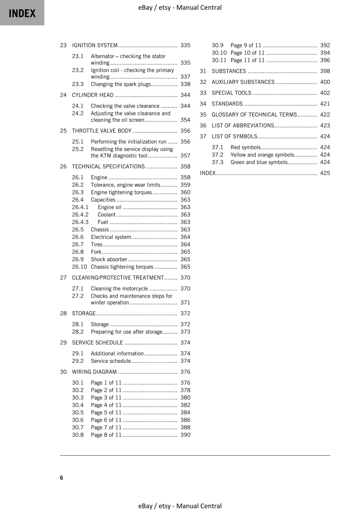 KTM 2023 - 890 Duke GP - Service Workshop Repair Manual