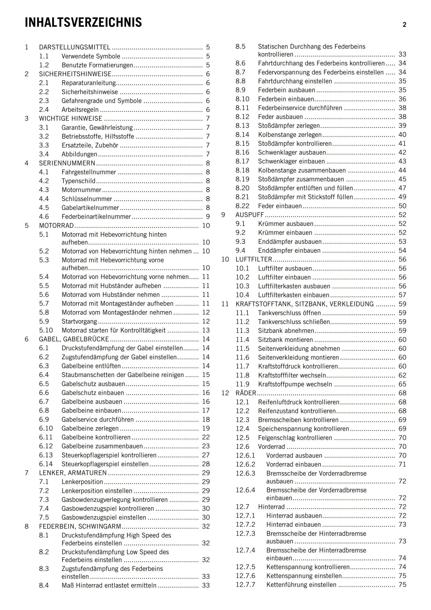 German Language - KTM 2013 - 690 SMC R Eu Aus UK - Reparaturanleitung - Service Workshop Repair Manual