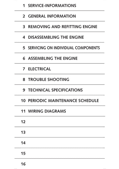 KTM 1999 2000 2001 2002 2003 - 250 300 380 Sx Mxc Exc - Engine - Service Workshop Repair Manual