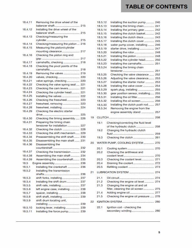 Husqvarna 2018 - FE 250 - Workshop Service Repair Manual