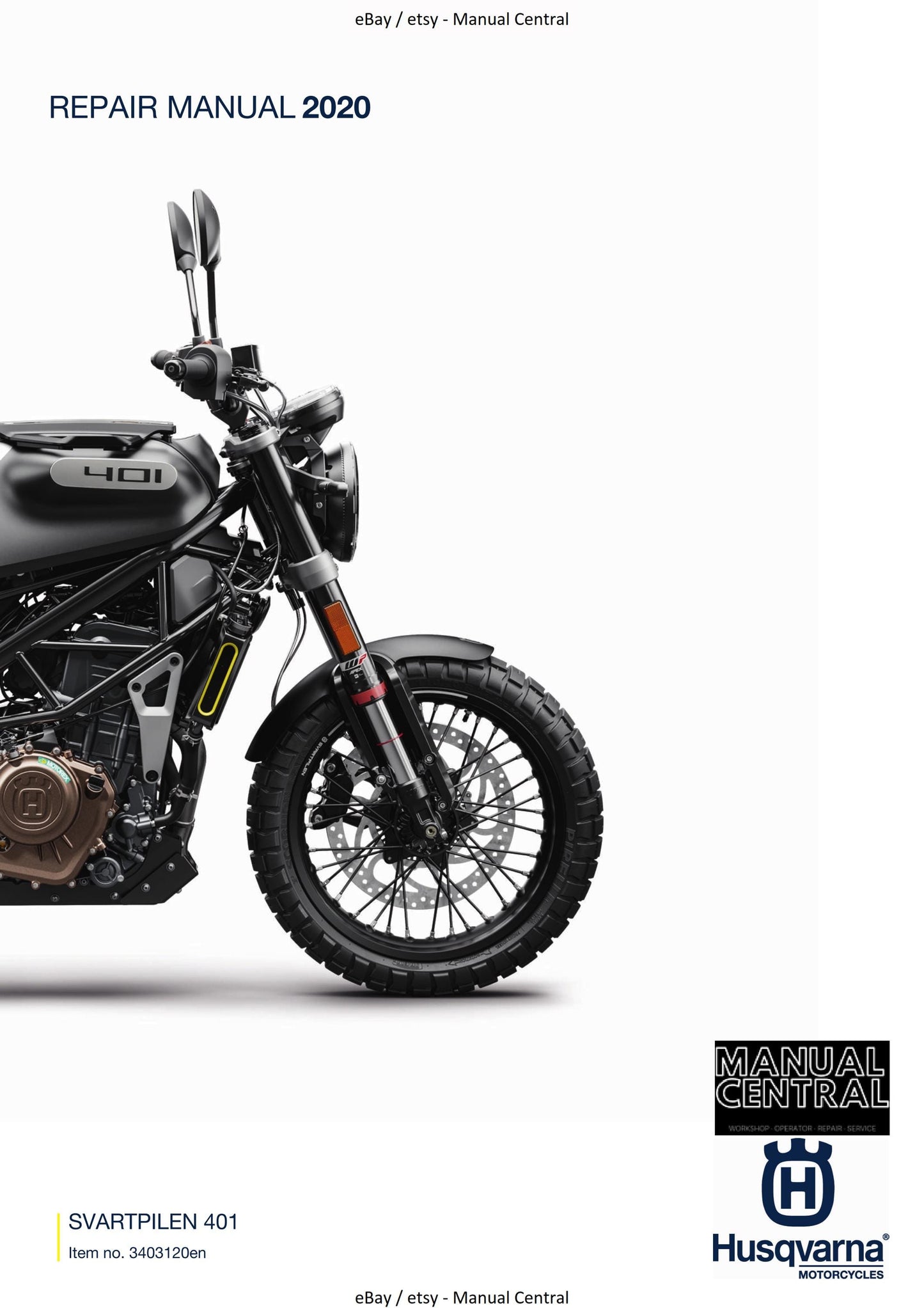 Husqvarna 2020 - Svartpilen 401 - Workshop Service Repair Manual