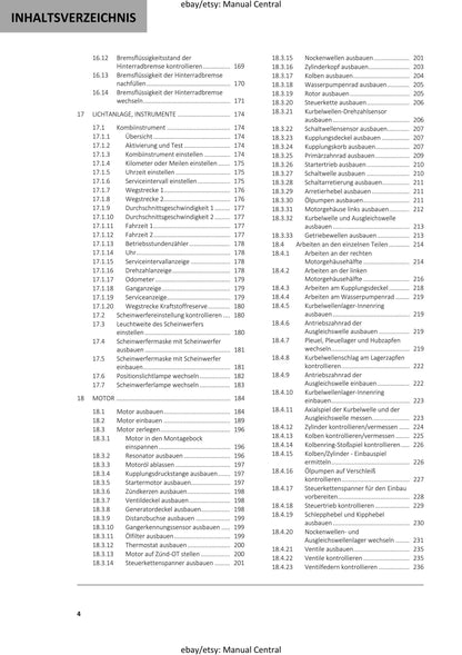 German Language - GASGAS 2023 -SM 700 EU - Reparaturanleitung - Service Workshop Repair Manual