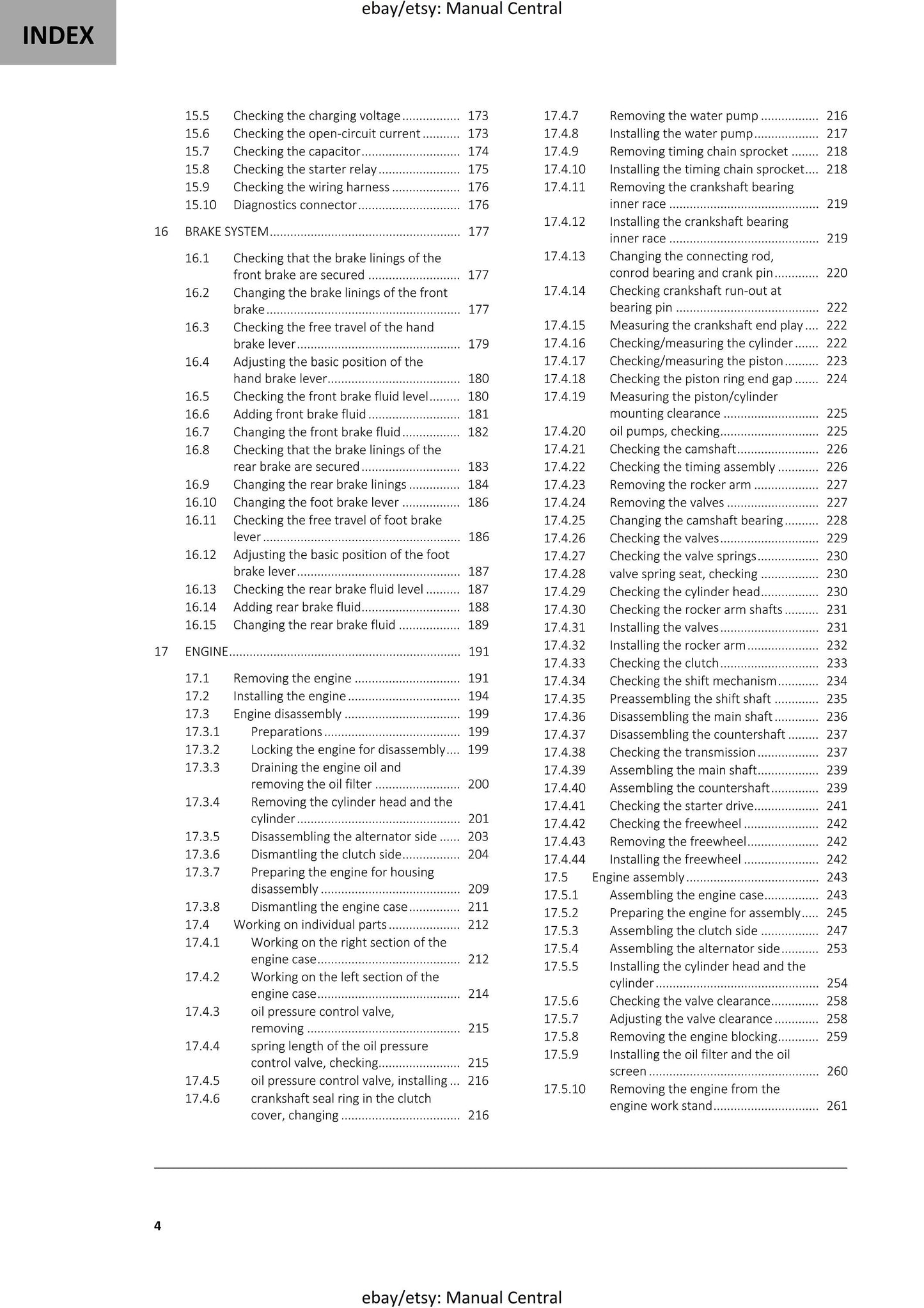 GasGas 2024 - MC 450F EX 450F - Service Workshop Repair Manual