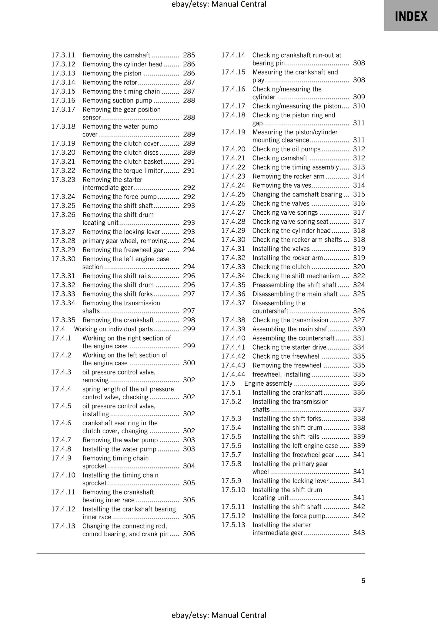 KTM 2019 - 450 XC-F SX-F Herlings Replica Factory Edition - Service Workshop Repair Manual