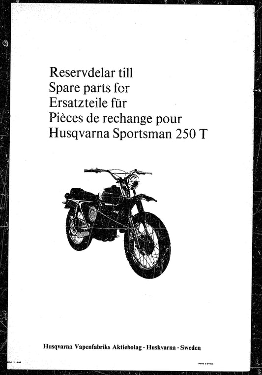Husqvarna 1967 Motocross 250T - Parts Manual