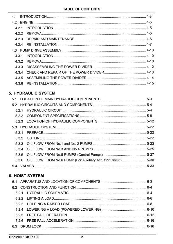 PDF - Kobelco Crawler Crane - CK1200 CKE1100 - Shop Manual - Workshop Service Repair Manual