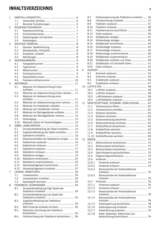 German Language - KTM 2014 - 690 SMC R Eu Aus GB - Reparaturanleitung - Service Workshop Repair Manual