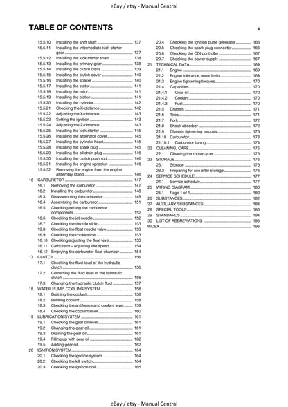 Husqvarna 2014 - TC 85 19/16 17/14 - Service Workshop Repair Manual
