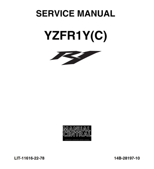 Yamaha 2009 2010 2011 - R1 - YZF-R1Y YZF-R1Y (C) - Workshop Service Repair Manual