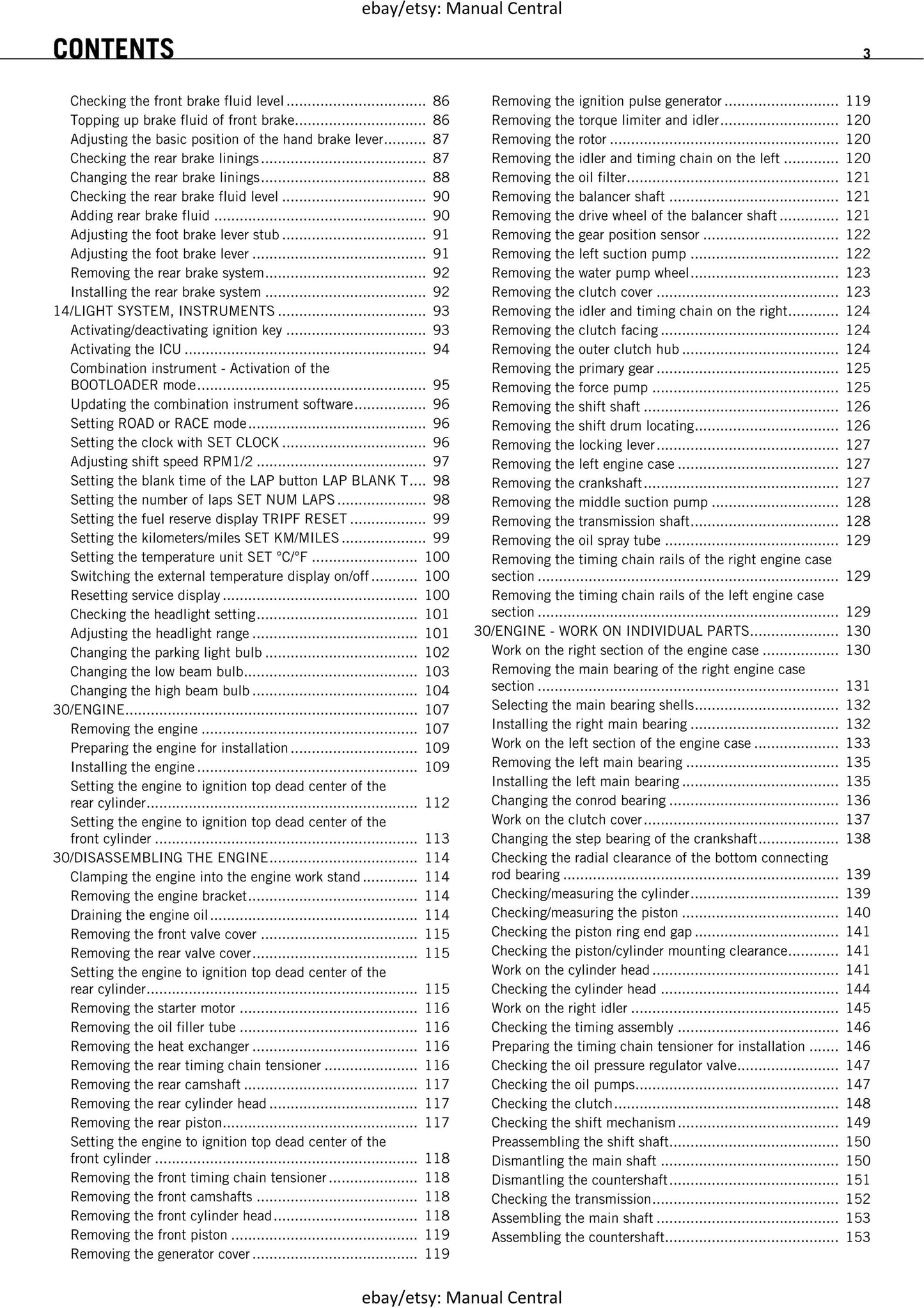 KTM 2010 - 1190 RC8 Eu Aus Uk Jp Fr - Workshop Service Repair Manuals