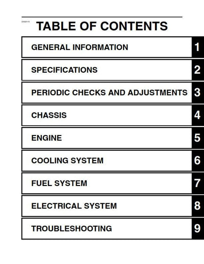 Yamaha 2007 2008 - R1 - YZF-R1W YZFR1W YZF-R1WC YZFR1WC - Workshop Service Repair Manual