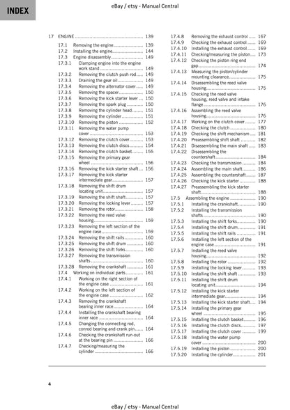 KTM 2023 - 85 Sx - Service Workshop Repair Manual