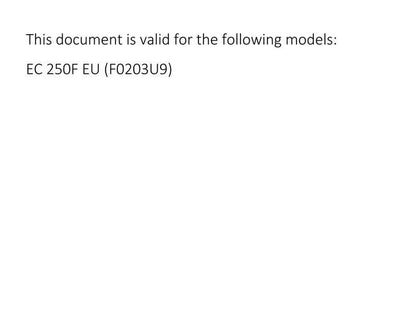 Gasgas 2021 - EC 250F - Workshop Service Repair Manual