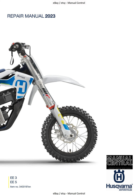 Husqvarna 2023 - EE 3 5 - Service Workshop Repair Manual