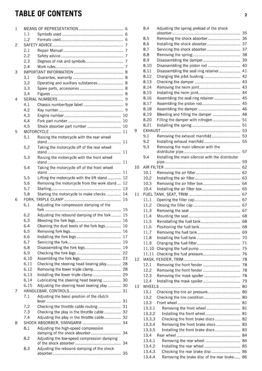 KTM 2012 - 990 Supermoto T - Workshop Service Repair Manual
