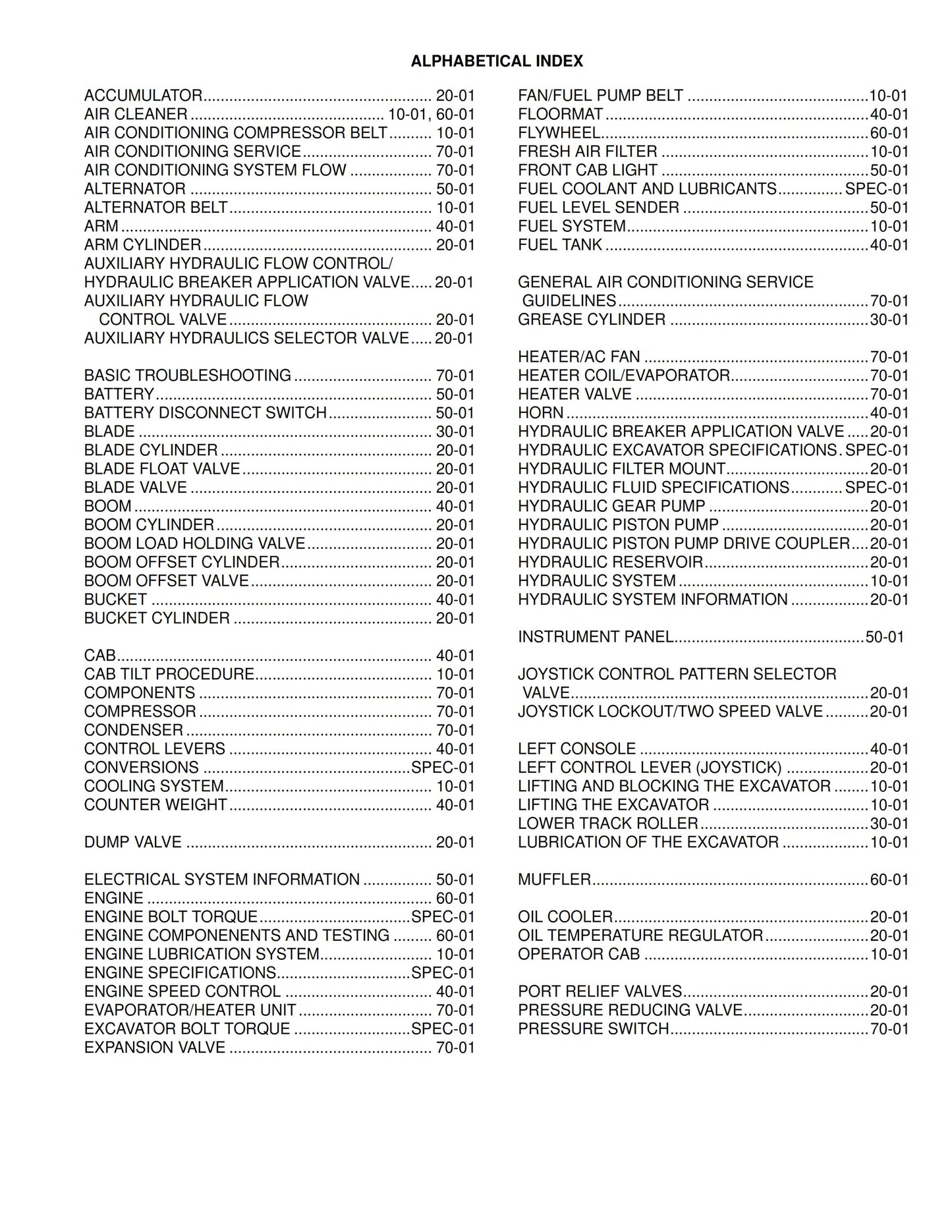 Bobcat - 442 - Service Workshop Repair Manual