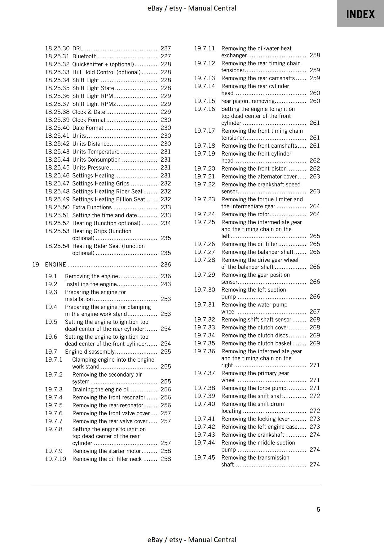KTM 2022 - 1290 Super Adventure R - Service Workshop Repair Manual