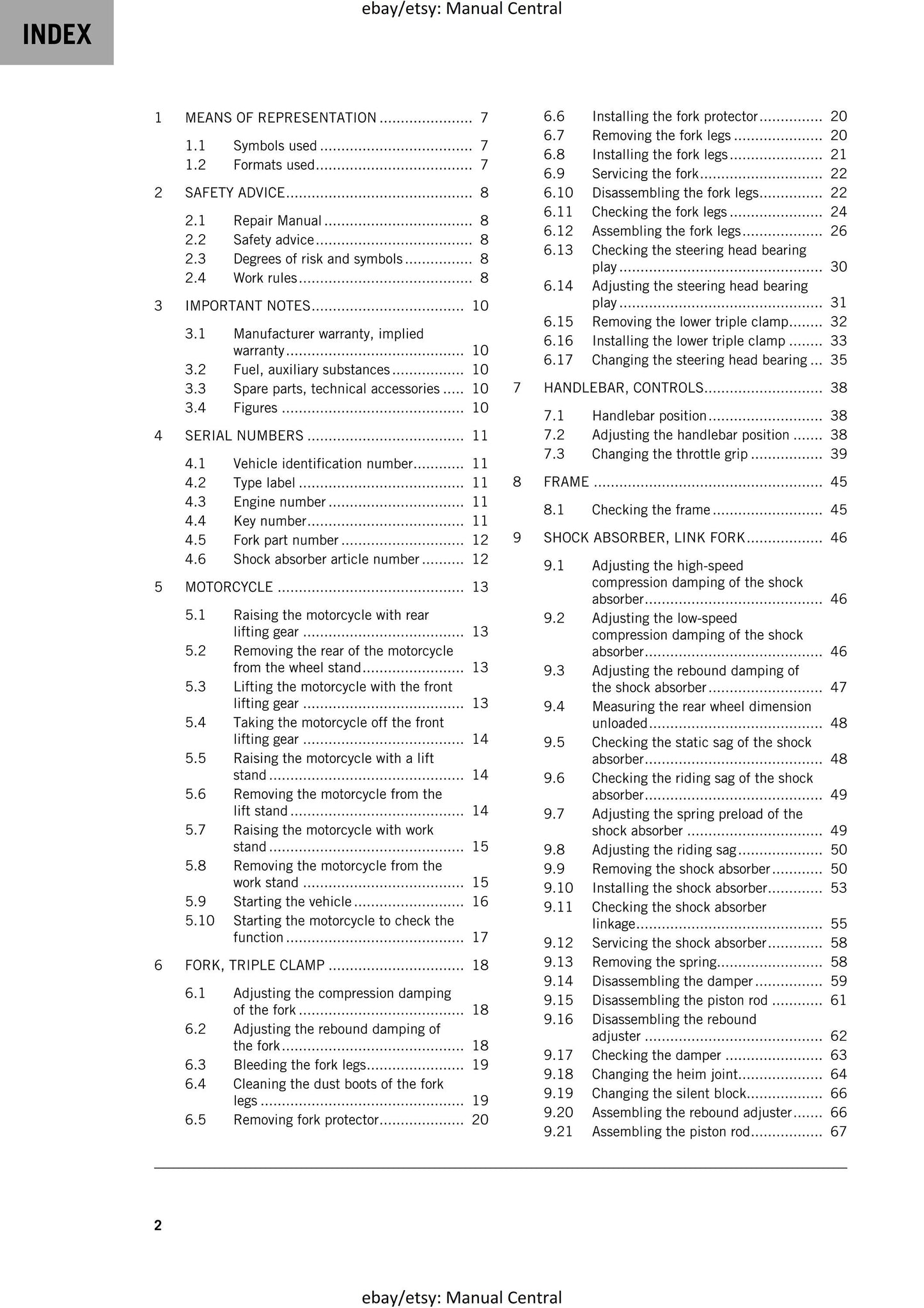 PDF - KTM 2020 - 690 SMC R - Service Workshop Repair Manual