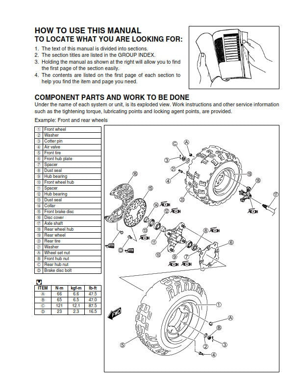 Suzuki LT-R450 - Service Workshop Repair Manual