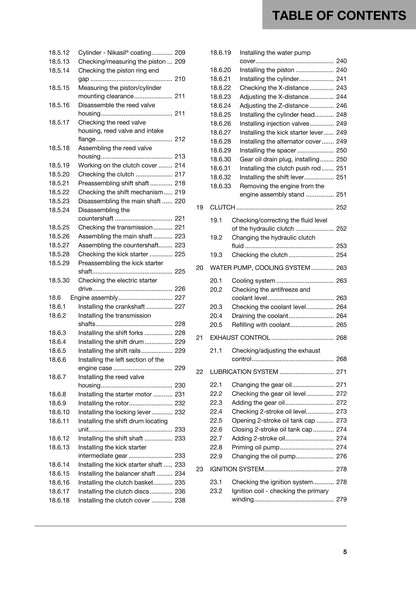 Husqvarna 2018 - TE 250i 300i - Workshop Service Repair Manual