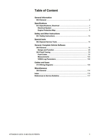 Volvo Penta - D4 D6 - Group 30 - Workshop Service Repair Manual