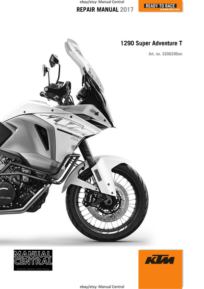 KTM 2017 - 1290 Super Adventure T - Service Workshop Repair Manual