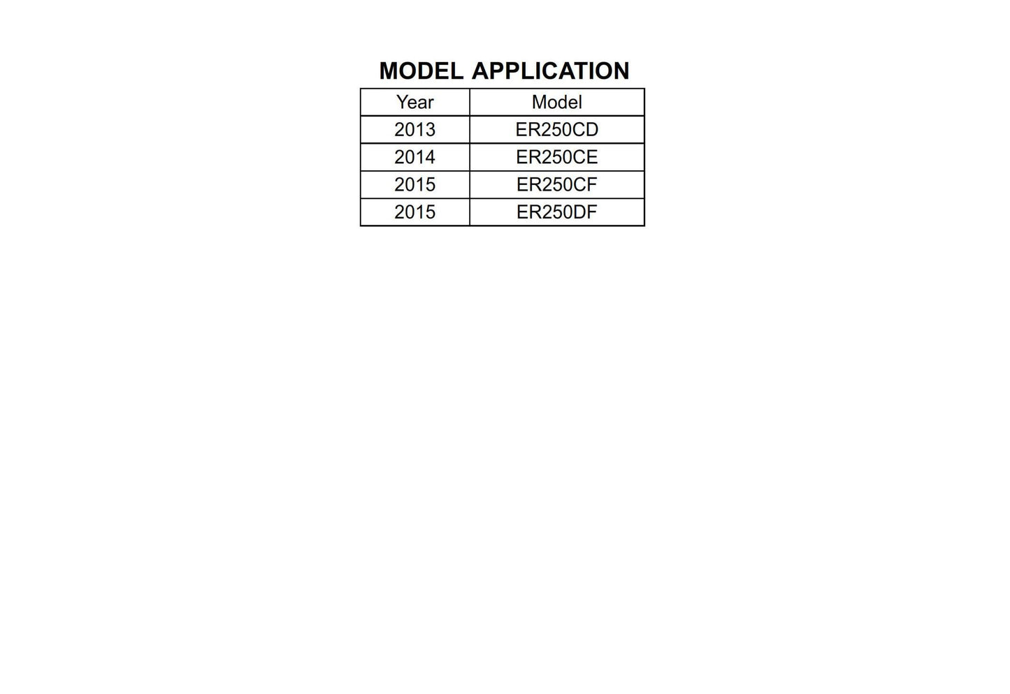 Kawasaki Z250 ABS 2013 2014 2015 - Workshop Service Repair Manual