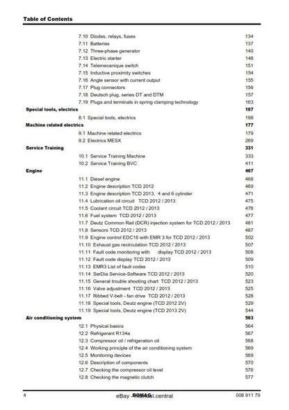 PDF - Bomag Single Drum Roller - BW 213 DH-4 Bvc + Attachment Plate Variocontrol - Service Workshop Repair Manual - 12/2007