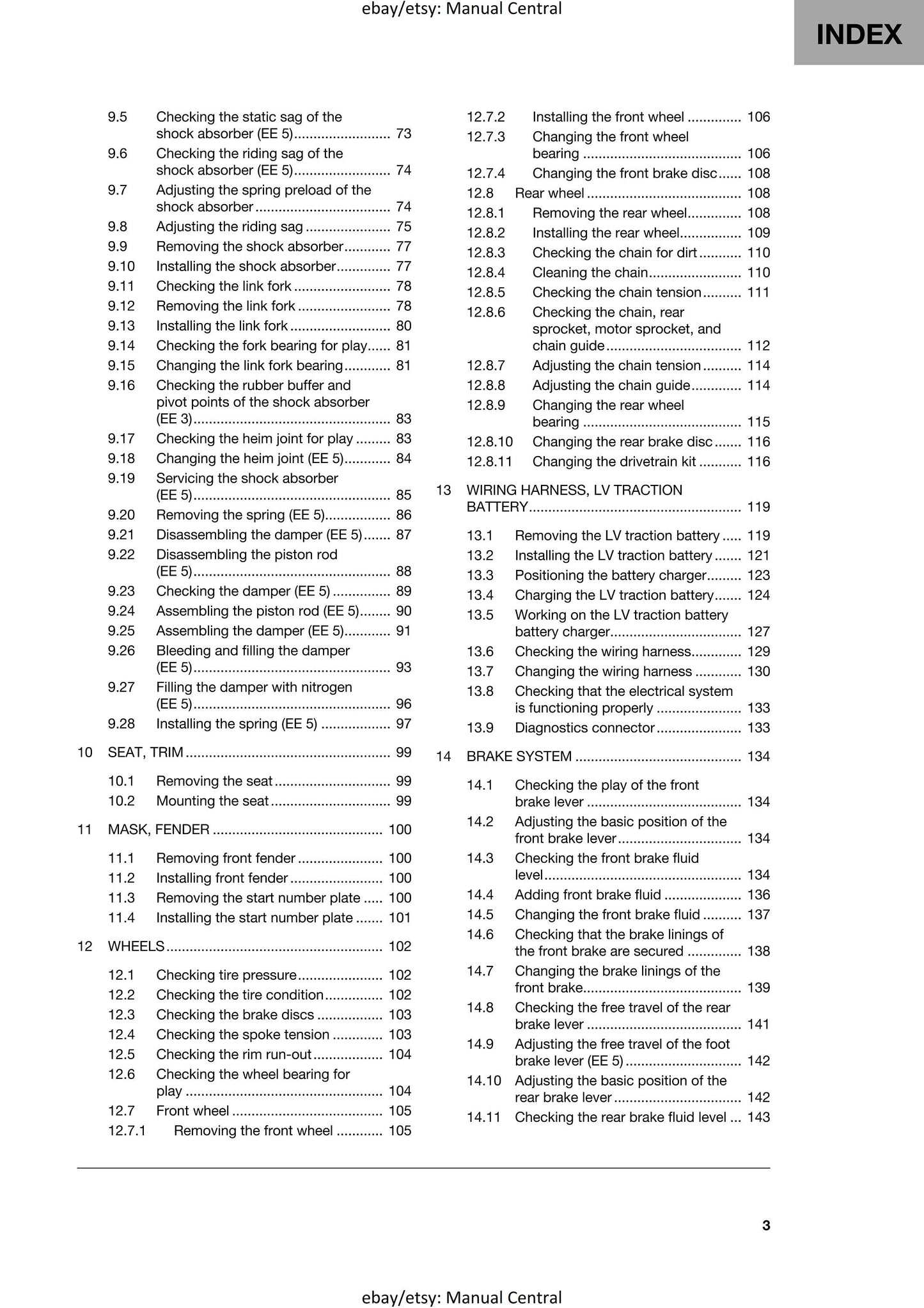 Husqvarna 2024 - EE 3 5 - Service Workshop Repair Manual