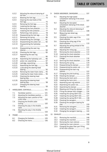 KTM 2016 - 350 SX-F XC-F - Service Workshop Repair Manual